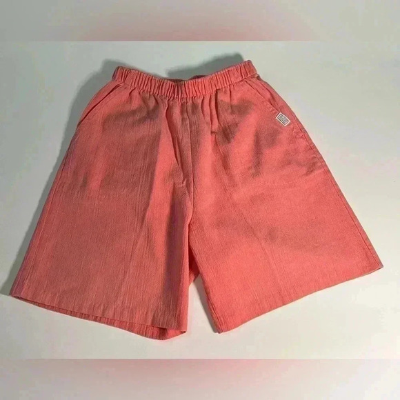 Vintage 80s Yellow High Waisted Shorts The Season Ticket. Size:8 - Picture 3 of 8